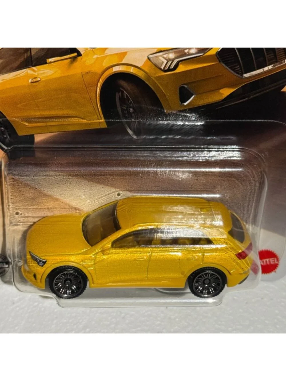 Matchbox 2023 Audi e-tron MBX Road Trip 98/125 Yellow SUV Diecast New
